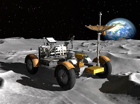 NASA Apollo Lunar Rover - 3D Model by SQUIR