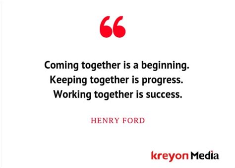 Teamwork Quotes Henry Ford