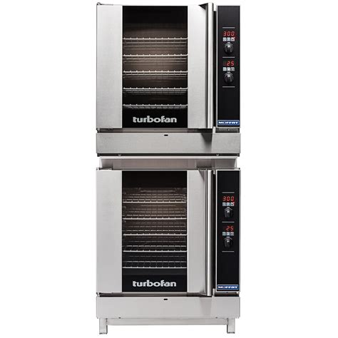 Moffat G32D5/2 Turbofan Double Deck Full Size Natural Gas Digital Convection Oven with Steam ...