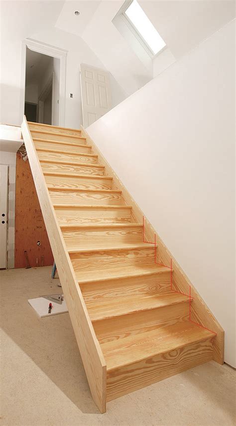 stairs - Can I cut stringers on a closed stringer staircase without ...