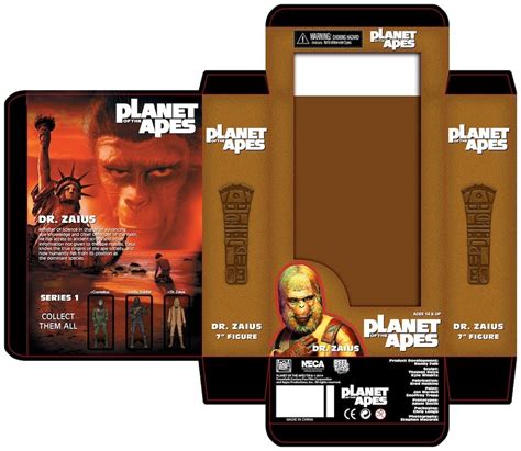 Sneak Peek: Planet of the Apes Dr. Zaius Action Figure Packaging ...