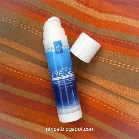 Intrice Blog: Review: InstaNatural Youth Express Eye Gel