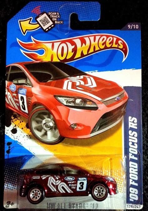 2012 Hot Wheels SUPER TREASURE HUNT '09 Ford Focus RS | Hot wheels toys, Hot wheels treasure ...