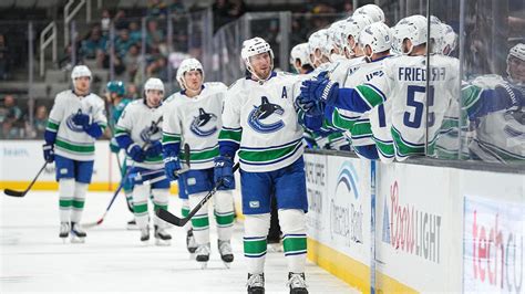 Canucks score 10 goals vs. Sharks | NHL.com