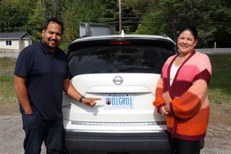 Garden River First Nation ready to roll with new licence plates - Sault ...