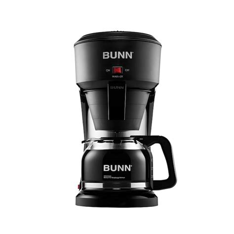 BUNN Speed Brew 10-Cup Black Residential Drip Coffee Maker in the Coffee Makers department at ...