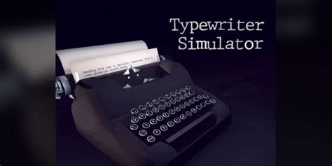 Typewriter Simulator by papercookies, ViktorRKraus