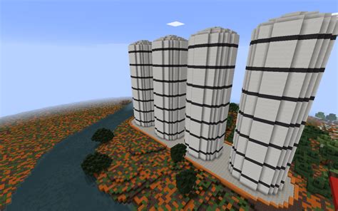 Hillridge Farms - Grain Silos Minecraft Project