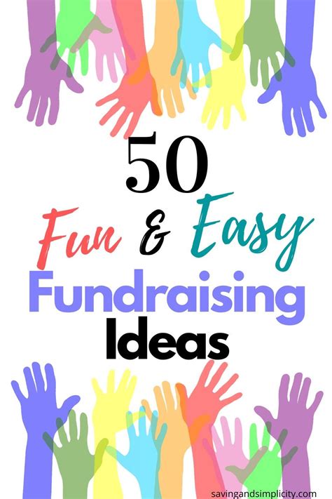 Fun and Easy Fundraising Ideas | Easy fundraisers, Fun fundraisers, Fundraising activities