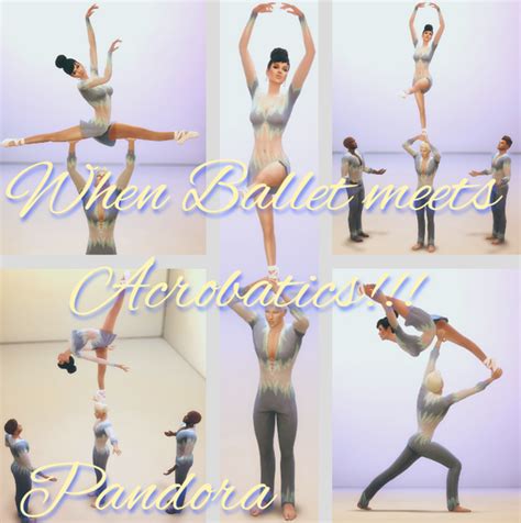 When Ballet meets Acrobatics!!! | Pandorassims4cc | Sims 4 children, Sims 4 jobs, Sims 4