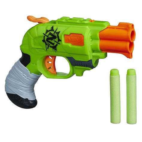 Amazon.com: Nerf Zombie Strike Doublestrike Blaster: Toys & Games