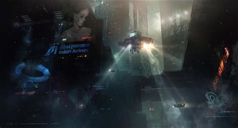 The amazing digital art- The amazing concept art of Blade Runner 2049...