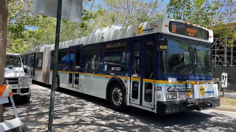 Santa Cruz Metro Bus Route 18 To Mission & UCSC Passing By Pacific ...