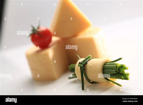 Different types of cheese slices Stock Photo - Alamy