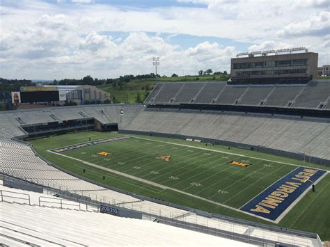 Milan Puskar Stadium on the campus of West Virginia University. A must visit for any college fo ...