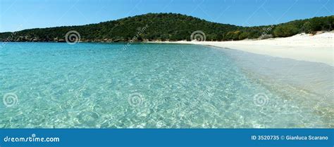 Spiaggia di Tuerredda immagine stock. Immagine di dune - 3520735