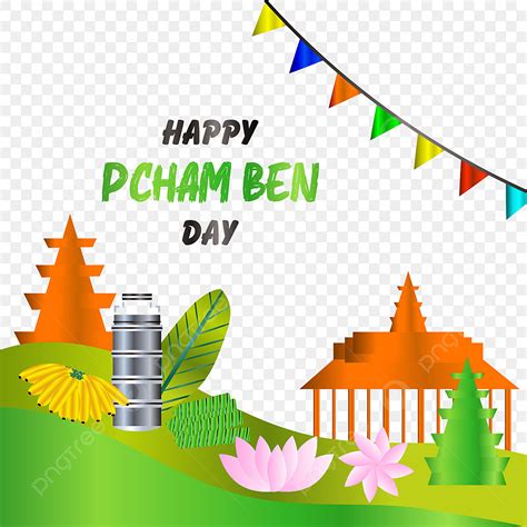 Pchum Ben Vector PNG Images, Modern Pchum Ben Day Combodia Celebration Design, Pchumben, Day ...