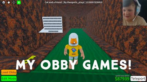 My Obby Games! - YouTube