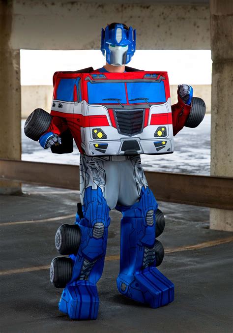 Transformers Optimus Prime Converting Costume for Adults