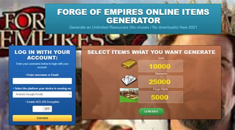 Forge Of Empires Hack Cheat [Add Gold/Diamonds/Supplies/Forge Points ...