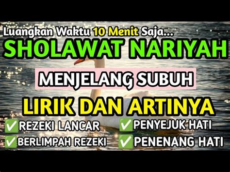 Sholawat Nariyah 1000x merdu + Arab dan Terjemah | Selawat Tafrijiyah ...