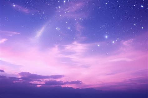 Gradient sky aesthetic background purple | Free Photo Illustration ...