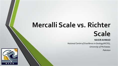 Earthquake Scales - Mercalli scale vs Richter scale