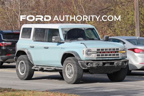 2023 Ford Bronco Heritage In Robin's Egg Blue: Photos