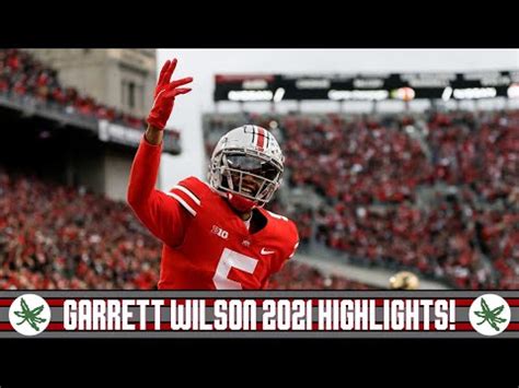 Garrett Wilson 2021 Season Highlights - Win Big Sports