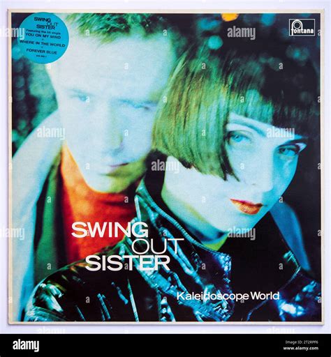 LP cover of Kaleidoscope World, the second studio album by Swing Out Sister, which was released ...