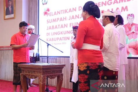 Bupati Bangli tegaskan PNS harus kerja sesuai tupoksi - ANTARA News