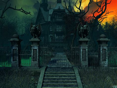 Haunted house background 4 by indigodeep on DeviantArt