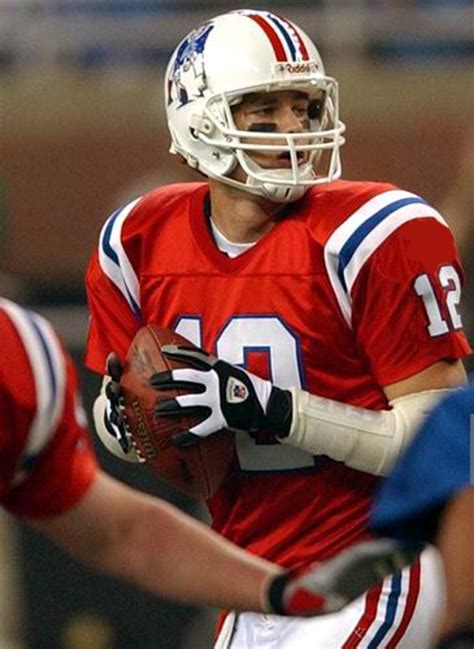 TOM BRADY | New England Patriots 2002 Wilson Throwback NFL Football Jersey