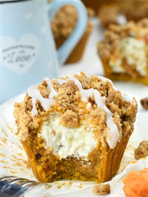 Pumpkin Cream Cheese Muffins - Perfect Fall Dessert Recipe!