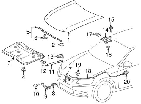 90959-01369 - Release Cable Clip - 1993-2022 Lexus | MyLexusParts