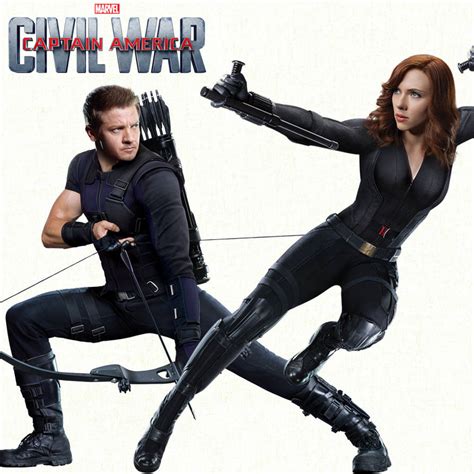 Hawkeye vs. Black Widow by predatorX20 on DeviantArt