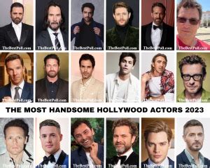 The Most Handsome Hollywood Actors 2023 | TheBestPoll