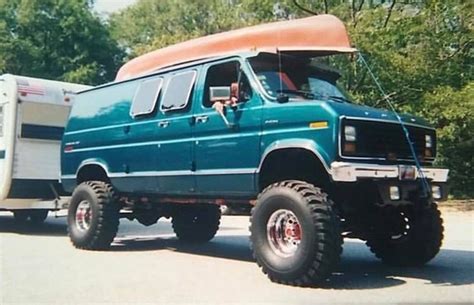 Pin by Jim on 4X4 | 4x4 van, Ford van, Lifted van