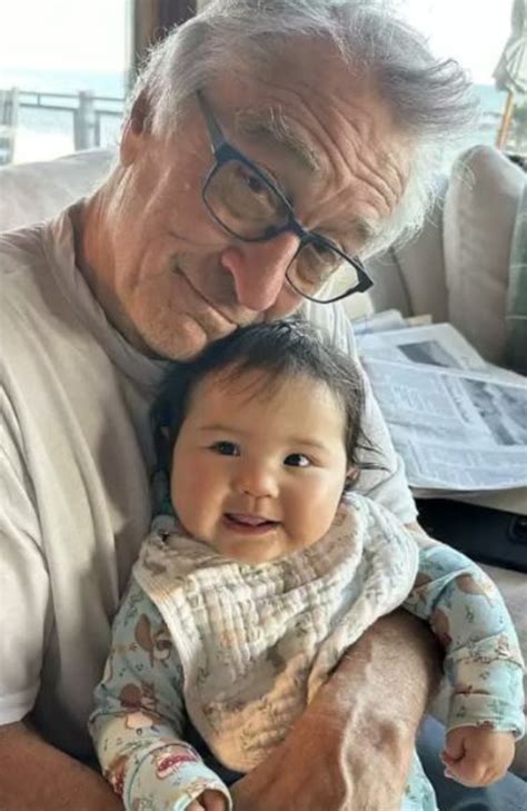 Robert De Niro, 80, shares rare photo of baby daughter Gia, 10 months | The Cairns Post