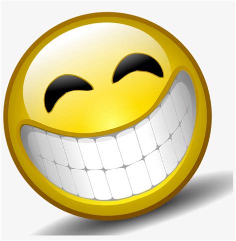 Smile, Teeth Emoji - Smile Lower Heart Rate Transparent PNG - 1024x932 ...