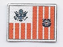 1:6 scale US Coast Guard Flag Patch, Type 1 | ONE SIXTH SCALE KING!