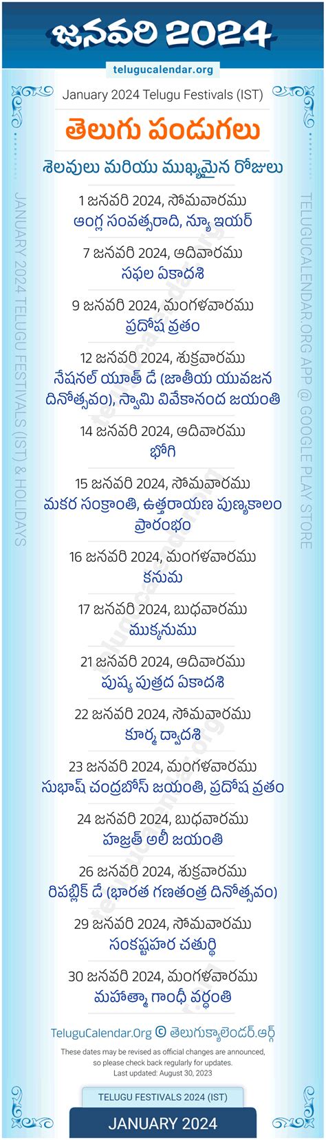 2024 Telugu Calendar Festivals - Dec 2024 Calendar Printable