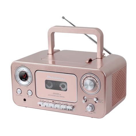 Portable Stereo CD Player with AM/FM Radio and Cassette Player/Recorder - Walmart.com