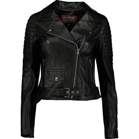 Women's Cargo Biker 100% Leather Jacket | Shop Today. Get it Tomorrow ...