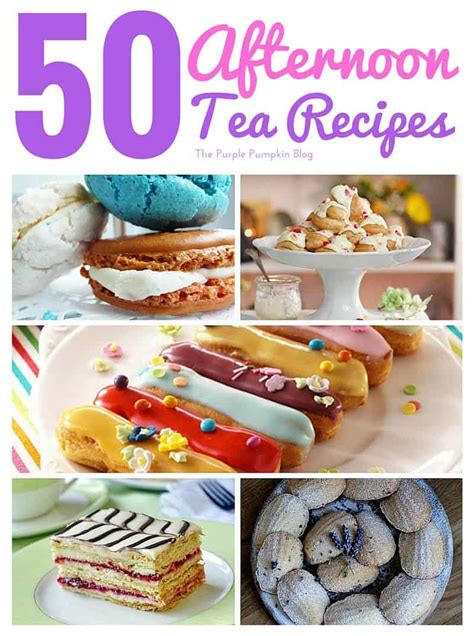 50 Afternoon Tea Recipes | Finger Sandwiches, Scones, Cakes & Pastries