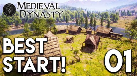 Medieval Dynasty BEST START! OXBOW Let's Play E1 - YouTube