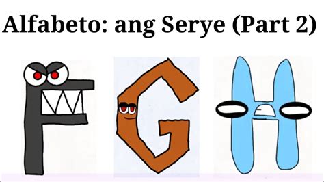 Tagalog Alphabet Lore (F-J) - YouTube