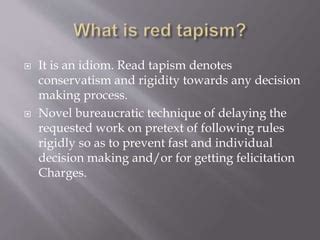 Red tapism in gov hospitals | PPT