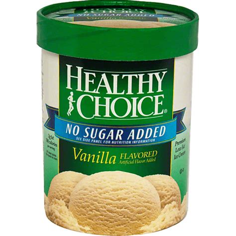 Healthy Choice Premium Low Fat Ice Cream, Vanilla | Vanilla | Sun Fresh