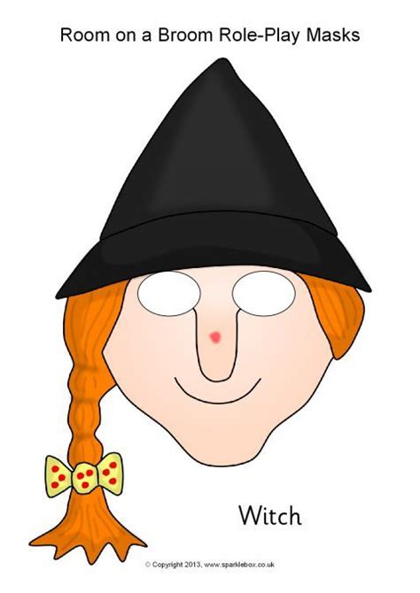 Room on the Broom Role-Play Masks (SB10005) - SparkleBox | Room on the ...